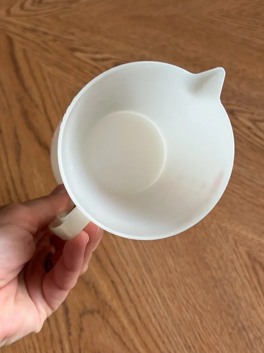 Vintage Tupperware 860 Double Sided Wet & Dry 8oz /1cup Measuring Cup